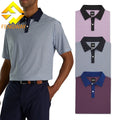 Solid Digital Printing Golf for Shirt Short Sleeve 100% Polyester Anti-Wrinkle & Breathable Custom Logo