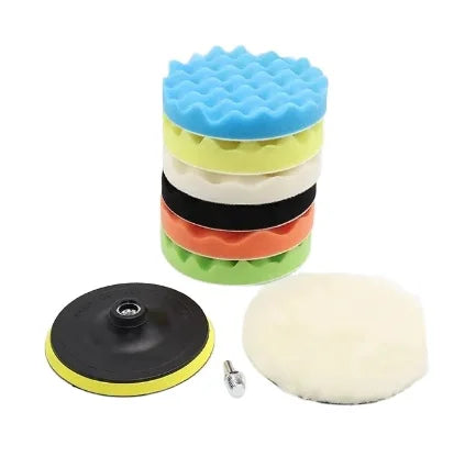 New Design Wholesale Sponge Polishing Pads Sponge Waxing Disc Foam Finishing Car Disc Polishing Pad Supplies