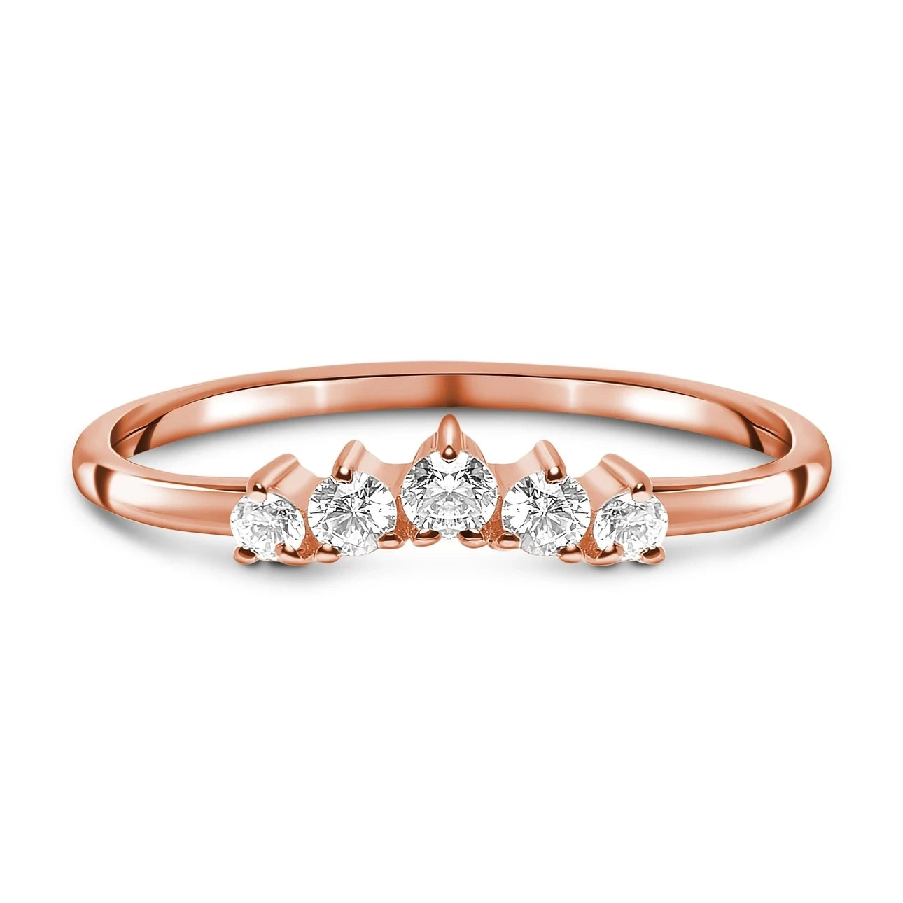 Wholesale 925 Sterling Silver Jewelry Dainty Jewelry Exquisite Women Ring Band Natural White Topaz Ring