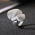TongLing Zinc Alloy Brushed Fashion Jewelry Vintage Cool Irregular Gold Silver Chunky Statement Rings for Women