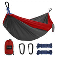 WOQI Top-quality Parachute Camping Nylon Hammock With Tree Straps of Factory Direct Sale for Travel Camping