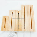 Wooden Acrylic Bracket Erasable Indoor Creative Led Night Light USB LED Message Reading Writing Drawing Board