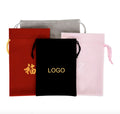 Velvet Dust Bag Velvet Cosmetic Bag Drawstring Silk Velvet Gift Bag
