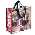 Customizable 27 Gallon PP Storage Tote Bags Eco-Friendly Portable Carrier Easy Shopping Woven Custom Logo Handled Gifts Letter