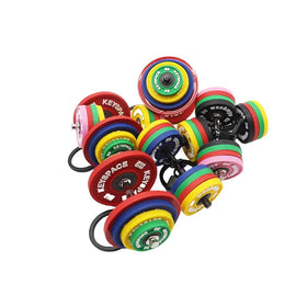 Wsnbwye Gift Adjustable Dumbbell 32 kg llaveros Anime Sublimation DIY CHAVEIRO 50kg Pepin Dumbbell Key Chain