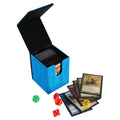 Customized HENWEI Leather Trading Card Deck Box Easy Storage for Board Game Cards Board Game Packaging