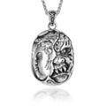 New Fashion Design Cool Style Custom Made Wholesale Stainless Steel Buddha Demon Fine Pendant Necklace
