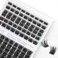 Diy Eyelash Extensions Kit  Faux Mink Segment Lash 3D Individual Cluster Lashes Pre Cut Diy Lashes Extension Kit