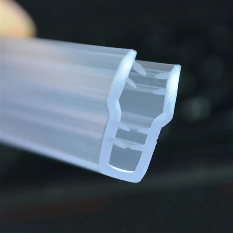 Poster Clip Quality PVC Plastic Transparent  Extrusion Profile Plastic Strip Supermarket  Label Strip of Supermarket Shelf