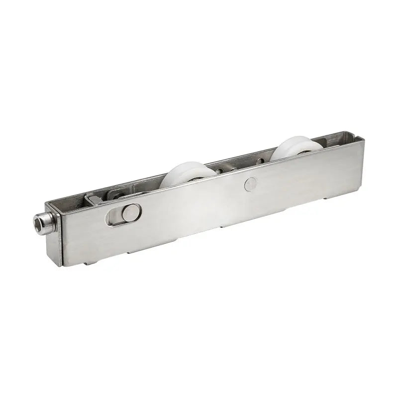 New Design Self-Balancing Sliding Mirror Closet Door Roller Shower Sliding Door Roller System Using Round Wheels and Pulleys