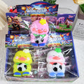Cute Duck Family Football Soccer Team TPR Squeeze Toy Slow Rising Stress Relief Decompression Fidget Toy