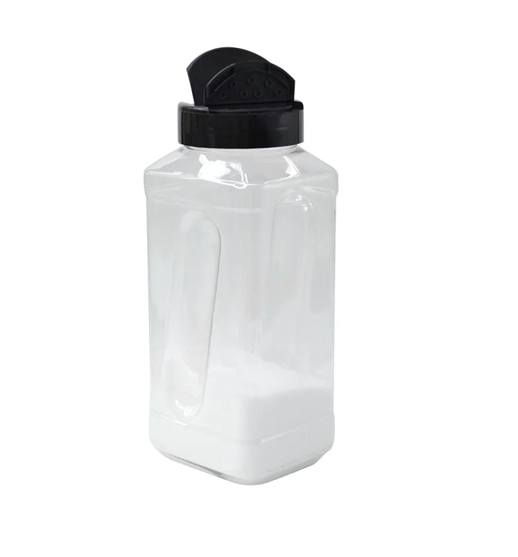 Factory Customized 32oz Food Grade PET Plastic Spice Bottle Lids With Round Shaker for Pepper and Salt Storage