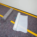 Custom Size Waterproof Breathable Anti-Static Self Adhesive Non-Slip Floor Protection Mat Felt Pads White Sticky Felt Painter