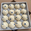 New Model Resin Billiard Ball White Black Eight 8 Large Cue Ball 57.2mm Snooker Table Amateur Use Single Piece Guangzhou