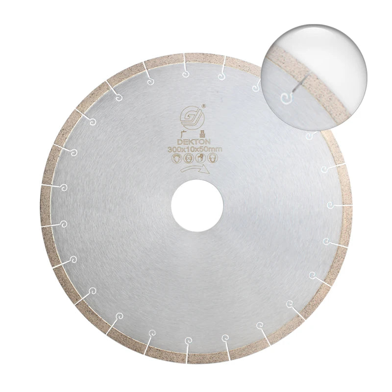 37 Years Factory 12 Inch 300mm J Slot Diamond Saw Blade for Cutting Dekton Neolith Laminam