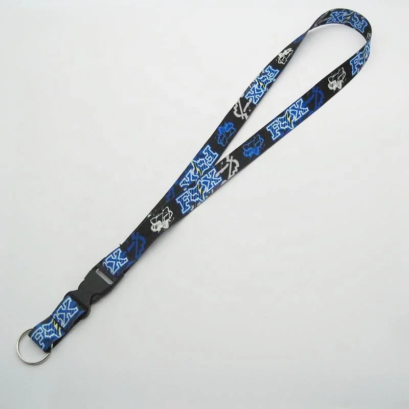 Full Color Custom Printed Elastic Neck Strap Lanyard Cell Phone Holder