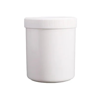 1000ml 1000g 35oz HDPE Jar Matt White Jar Cream Bottle Wide Mouth Bottle Ink Bottle