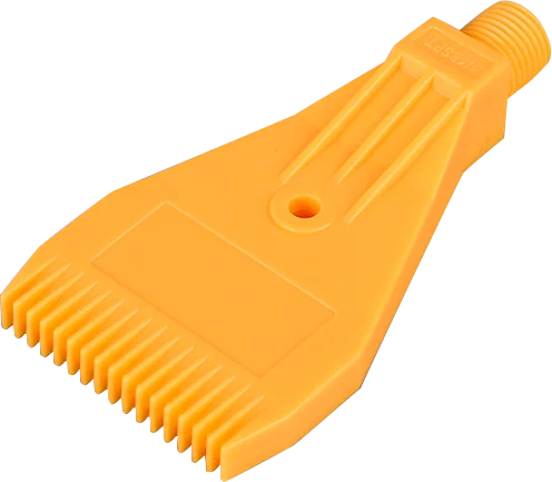 BYCO ABS Plastic PVC 1/4 Inch 727 High Impact Wind Jet Flat Spray Air Nozzles for Compressed Air