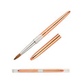 EVAL Kolinsky Acrylic Nail Brush Size #6-#22 High End Quality 100% Pure Kolinsky Nail Art Brush