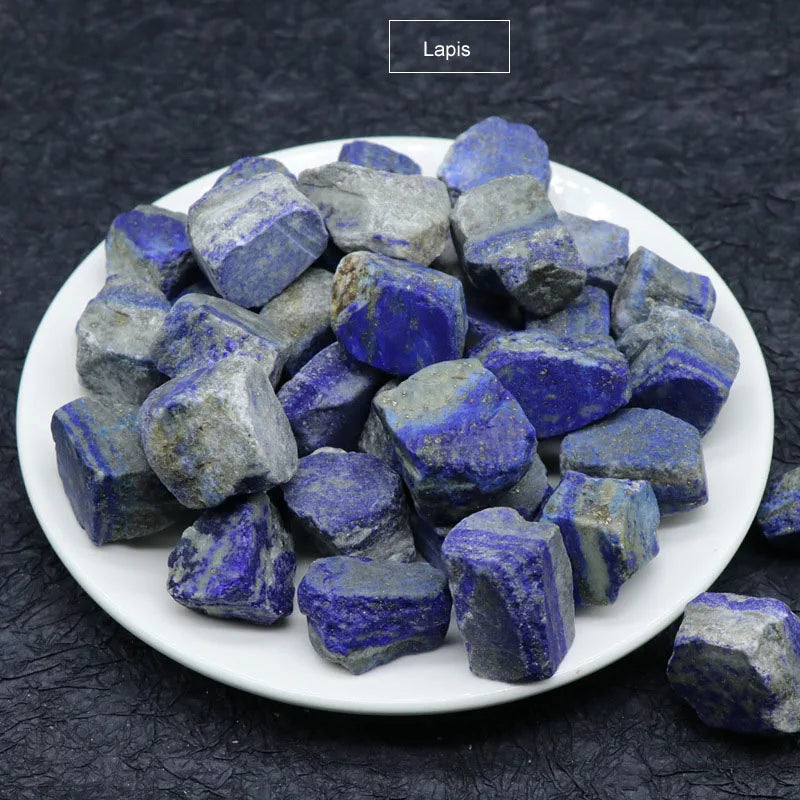 Huiying Wholesale Natural Crystal Healing Stone Mineral Specimen Lapis Lazuli Rough Stone Raw Stone For Fengshui Crafts