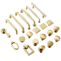Hot Sale Brass Gold Kitchen Cabinet Door Handle Cupboard Wardrobe Closet Pull Drawer Knob