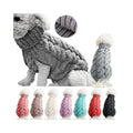 Warm Dog Cat Sweater Clothing Winter Turtleneck Knitted Pet Cat Puppy Clothes Costume for Small Dogs Cats Chihuahua Outfit Vest