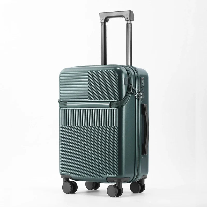 RTS Bulk Luggage with Usb Portcarry on Luggagewith Laptop Compartment business Travel Bags20 Inch Suitcasetravel Luggage