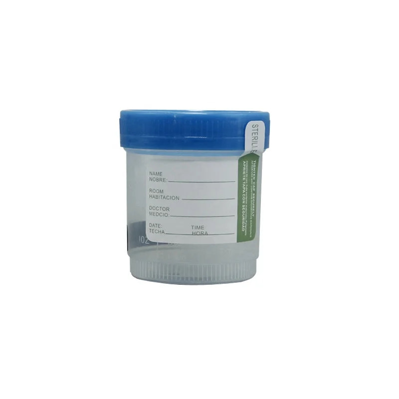 Hospital 90ml PP Dispoz-a-bag Eco-Friendly Urine Collection Sputum Fecal Specimen Collector for Liquid Medicine Medical Patients