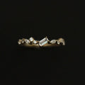 Pure 925 Sterling Silver Real Gold Plated Luxury Classical Shiny Zircon Diamond Engagement Rings for Women Jewelry