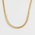 Joolim 18k Gold Plated PVD  Herringbone Chain Choker Necklace Stainless Steel Necklace