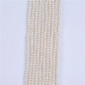 Small Pearl 3mm Round Pearl Strands White