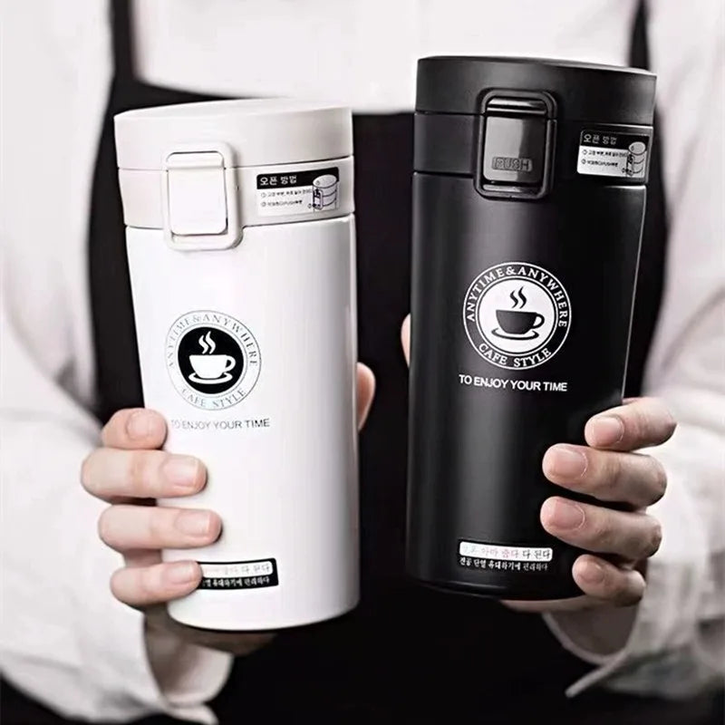 CHUFENG 2023 Hot Coffee Master Mug Office Leak Proof 380ML Coffee Cup Double Wall Vacuum Flask
