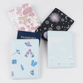 Hot Sale Creative Design Passport Holder Sleeve Full Color Printing PU Passport Cover Promotional Travel Wallet Passport Holder