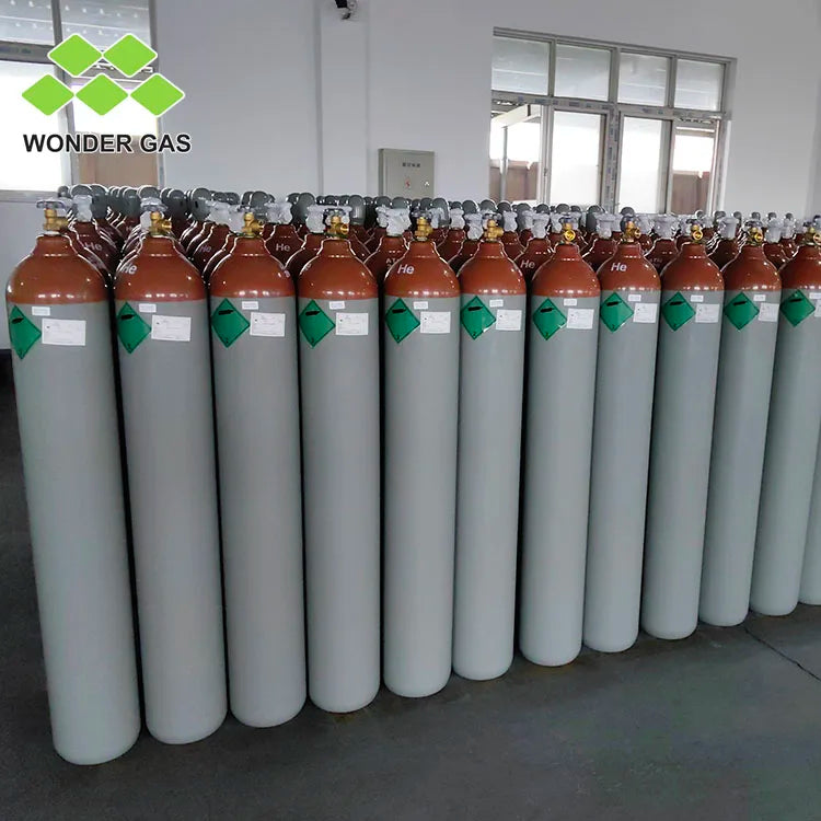 Wholesale Helium Gas Cylinder 99.999% Hellium Gas Bottle for Party Balloons