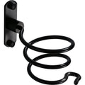 Hot Selling Black Wall Mounted Hair Dryer Rack Stand Bathroom Storage Hair Dryer Rack