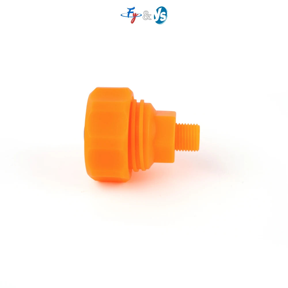 Adjustable 155 Swivel Ball Joints Nozzle New Plastic Ball Joint with Thread Connection