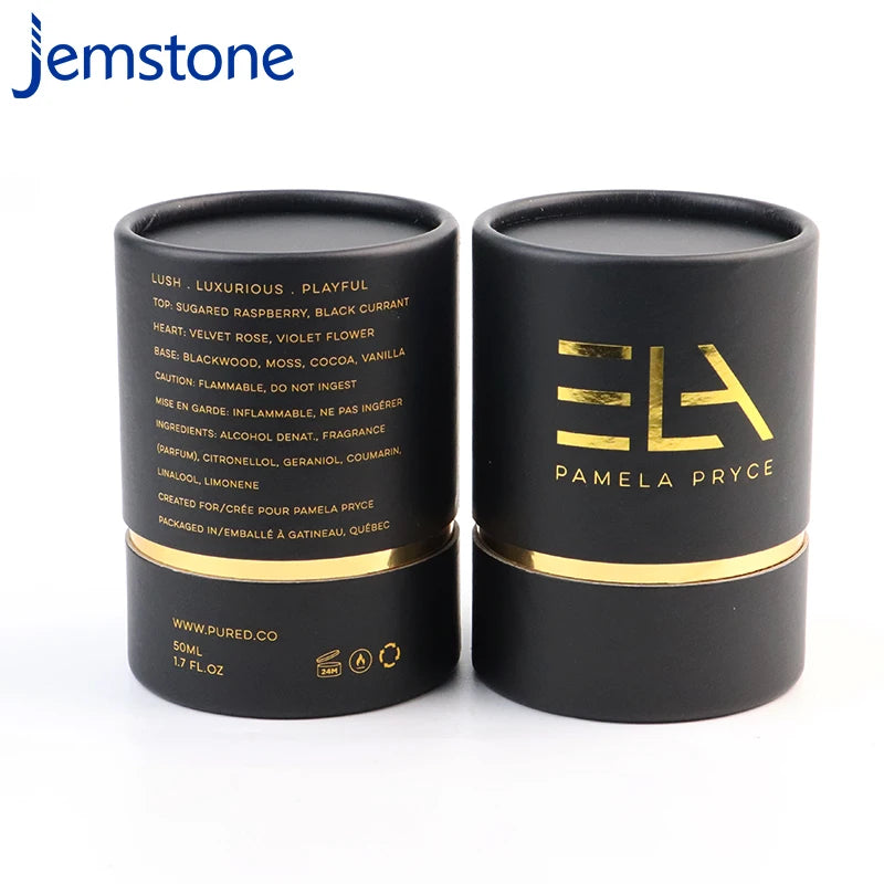 Physical Factory Wholesale Cylinder Paper Can Round Packaging Tea Paper Tube Box