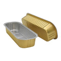 Cupcake Foil Containers Aluminium Pack Small Foil Tray Small Aluminum 200ml   Bread Baking