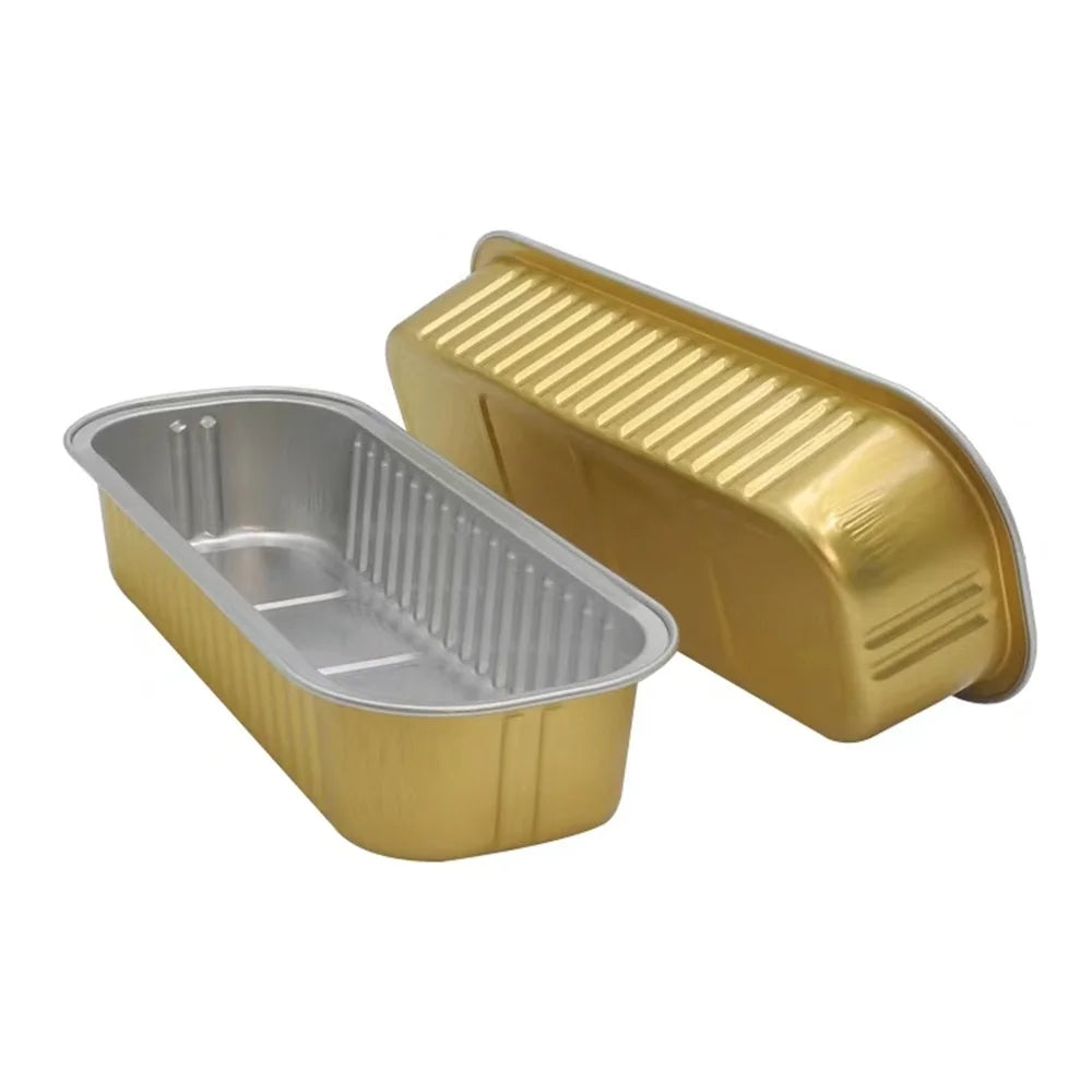Cupcake Foil Containers Aluminium Pack Small Foil Tray Small Aluminum 200ml   Bread Baking