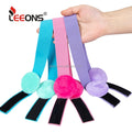 Leeons Custom Logo Elastic Edge Laying Wig Belt Band Frontal Slayer Lace Melt Wig Elastic Band for Wigs