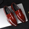 Wholesale Factory Good Quality Luxury Formal Mens PU Leather Dress Loafers Shoes for Men