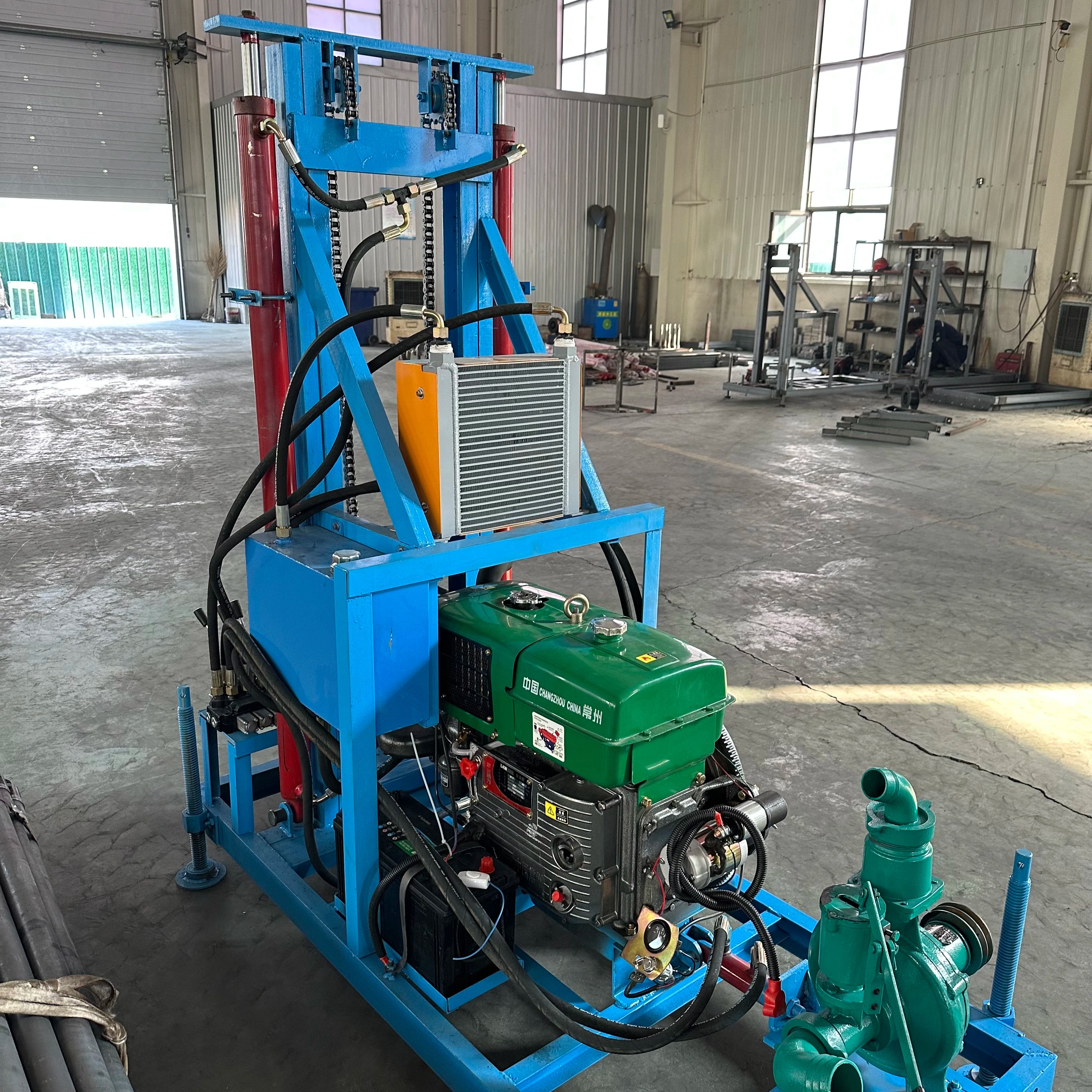 Early Bird Factory Outlet 100m 150m 180m 200m Depth Hydraulic Drilling Rig Used Rock Portable Water Well Drilling Rigs for Sale