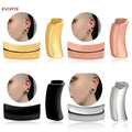Stainless Steel Trendy Engagement Unisex Ear Lobe Cuff Weights Plugs Tunnels Body Piercing Jewelry Ear Gauges