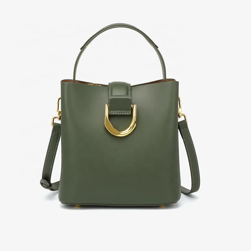 100% Genuine Leather Luxury Handbag for Women Large Capacity Classic Waterproof Shoulder Bag Fashionable Winter Autumn Summer