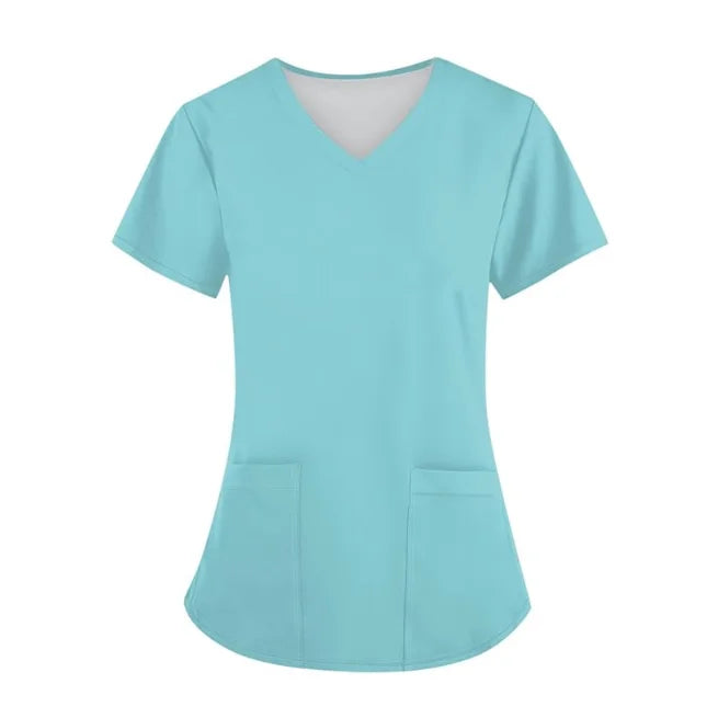 Uniforms Surgical Classic V Neck Top Style Pants Nursing Sweat Absorbent Woven Hospital Uniform