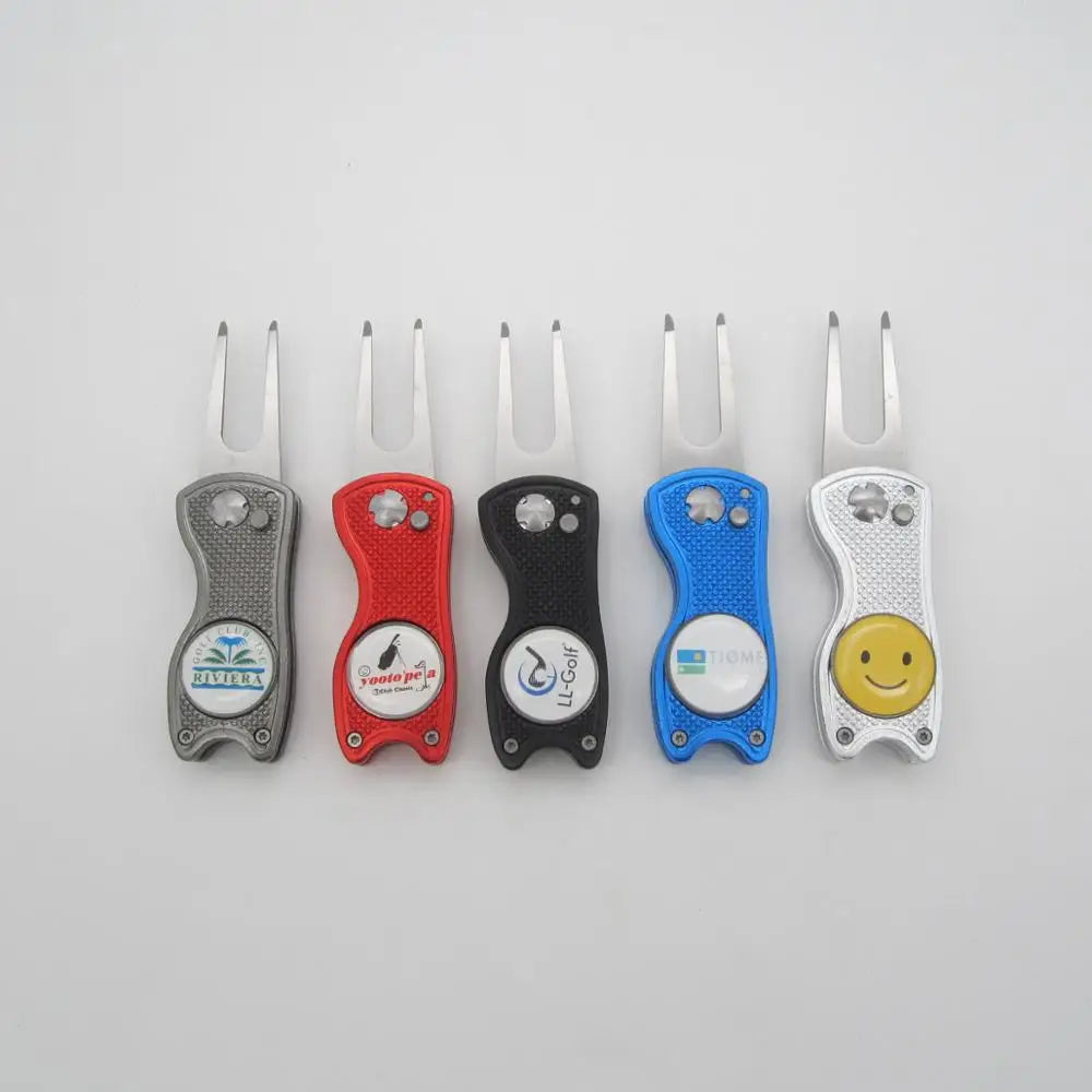 Customized Great Quality Retractable Golf Pitchfork