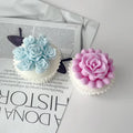 3d Aromatherapy Ice Cream Cake Mafen Cup Soap Mold Diy Gypsum Decorative Ornaments Birthday Candle Making Silicone Candle Mold