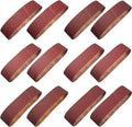 Ready to Ship SATC 240 PCS Sanding Belts 3x21 Inch Assorted Grit 40-400 Aluminum Oxide for Wood Metal Paint Rust Removal