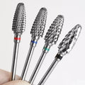 OEM/ODM 6.0mm Cone Bit Tungsten Carbide Nail Drill Bits No Coating Gel Remover Nail Machine Accessories Nail Polish Tool