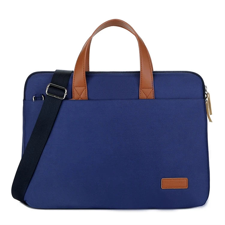 Professional Cheap Designer Convertible Quilted Girl Tote 17.3 Laptop Deluxe Royal Blue Computer Bag with logo